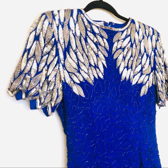 NWT Vintage Stenay Sequin Cocktail Dress - Picture 2 of 4